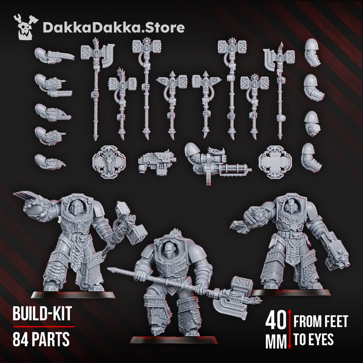 Volcano Armor Squad Build Kit by DakkaDakka - image 3