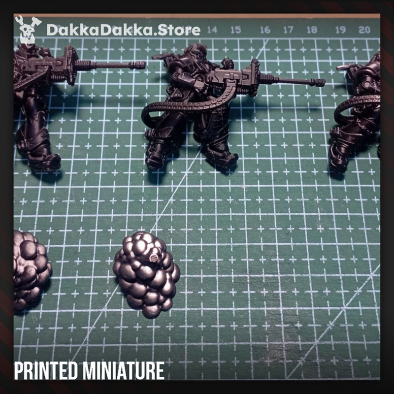 White Megalodon Clan Depressors (x3) - Prime Armored Fire Squad of Space Knights by DakkaDakka - image 2