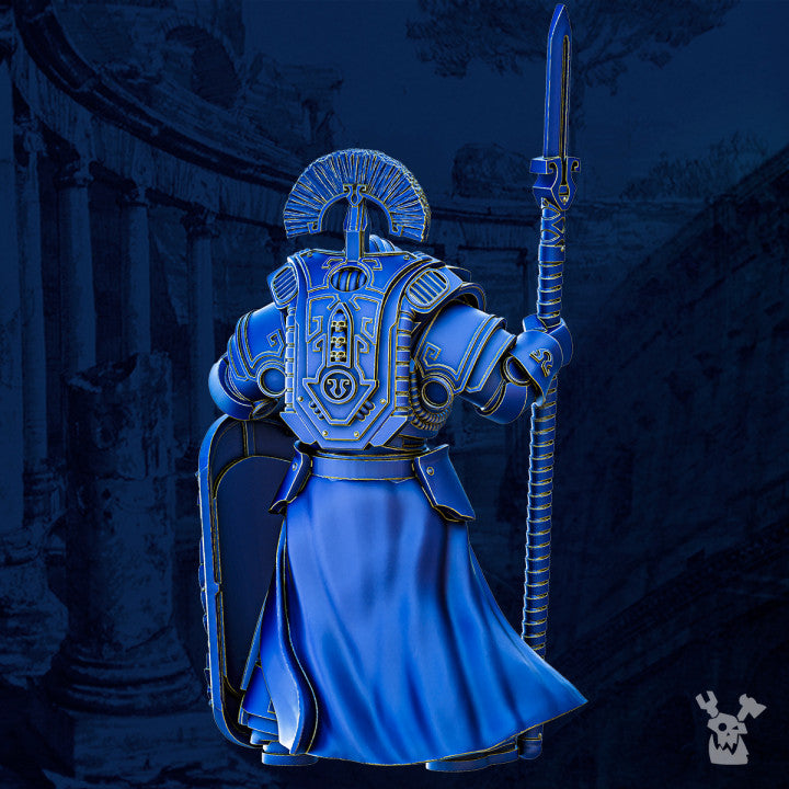Agamemnon The Cohorte Commander - Heavy Prime Armored Captain of Legio Prima Victrix by DakkaDakka - image 1