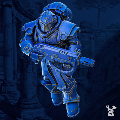 Impetum Alis Squad Build Kit - Prime Armored Space Assault Unit of Legio Prima Victrix by DakkaDakka - image 1