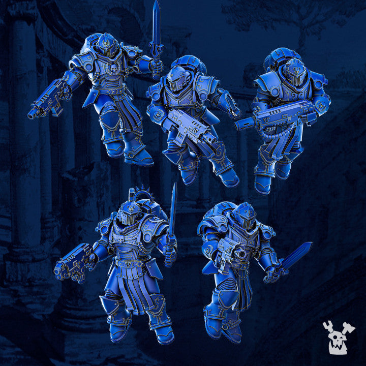 Impetum Alis Squad Build Kit - Prime Armored Space Assault Unit of Legio Prima Victrix by DakkaDakka - image 3