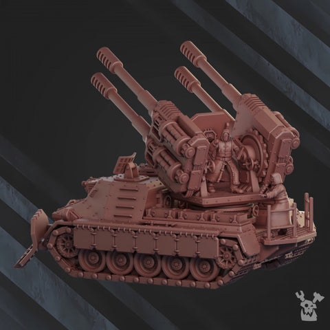 Anti-aircraft cannon "Ural Lynx" UL-87 by DakkaDakka - image 1