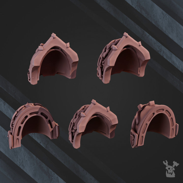 Winged Lions Shoulder Pads x5 by DakkaDakka - image 1