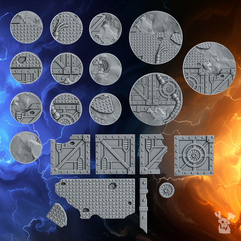 Bases and Base Decorations Set (Millennium Wars) by DakkaDakka - image 1