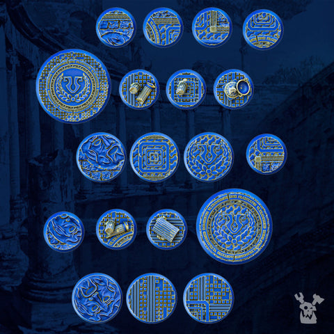 Legio Prima Victrix Bases Set - Space Bits by DakkaDakka - image 1