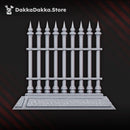 Crypt's fence, brazier, pentagram tiles by DakkaDakka - image 1