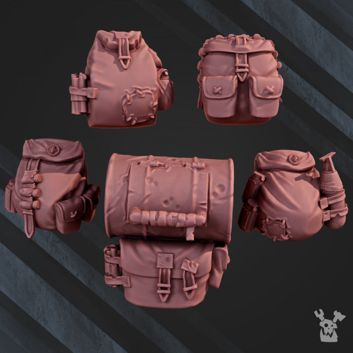 Orc Backpacks x5 by DakkaDakka - image 1