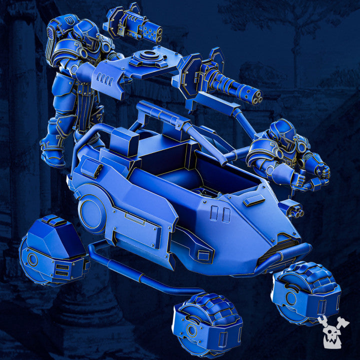 Cataphract Currus - Fast Attack Space Buggy of Legio Prima Victrix by DakkaDakka - image 2