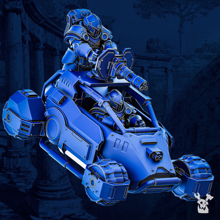 Cataphract Currus - Fast Attack Space Buggy of Legio Prima Victrix by DakkaDakka - image 3