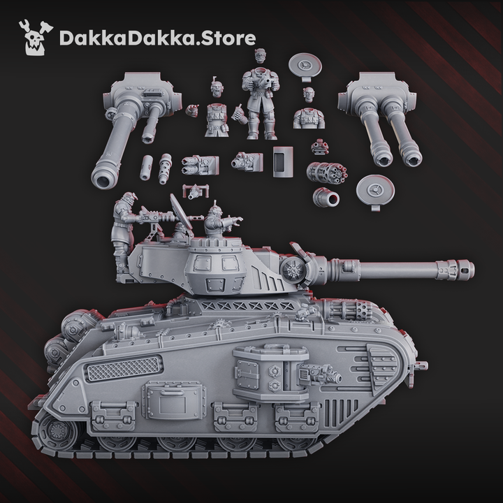 Medium Battle Tank "Rapid Dagger" RD-77 by DakkaDakka - image 1