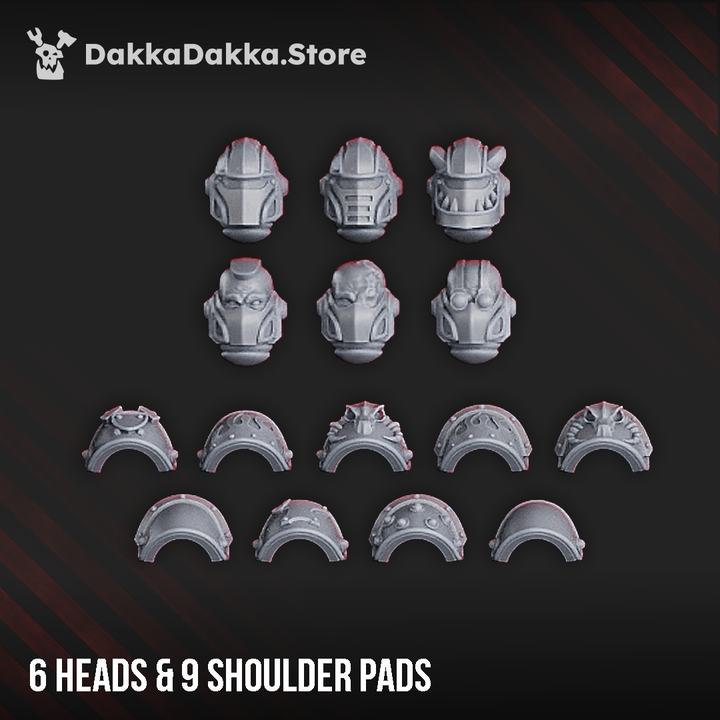 Ignisaurus Clan Warriors Build Kit - Prime Armored Battleline Squad of Space Knights by DakkaDakka - image 2