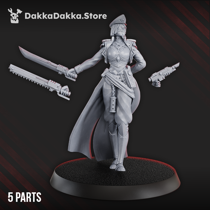 Female Commissar by DakkaDakka - image 2