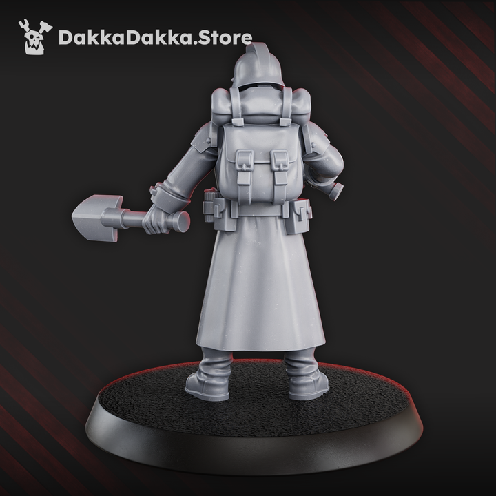 3rd Death Division Dual Shovel Warrior by DakkaDakka - image 2
