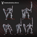 Command squad lychguards with sword and shield by DakkaDakka - image 1