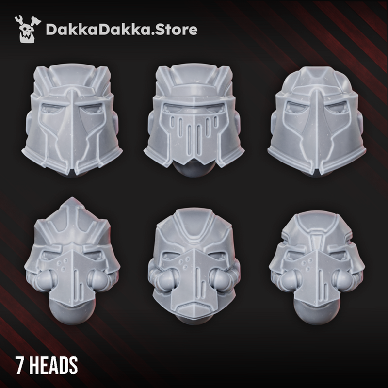 Knights of the Great Gates Build Kit - Prime Armored Battleline Squad of Citadel Vanguard by DakkaDakka - image 1