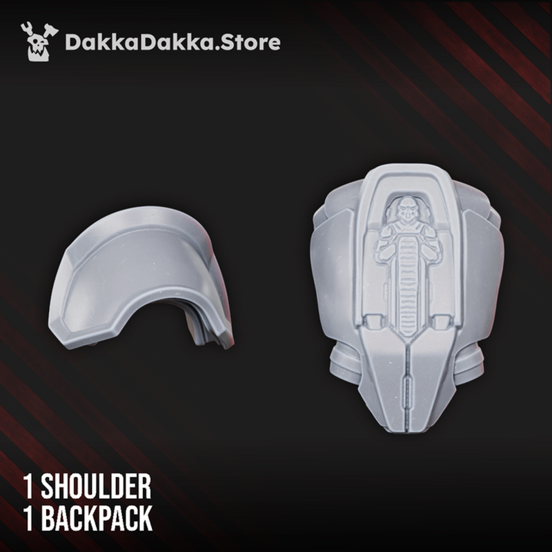 Knights of the Great Gates Build Kit - Prime Armored Battleline Squad of Citadel Vanguard by DakkaDakka - image 2