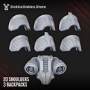 Knights of the Sky Gates Build Kit - Prime Armored Space Assault Squad of Citadel Vanguard by DakkaDakka - image 2