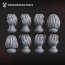 Battle Witches Heads Set x8 by DakkaDakka - image 2