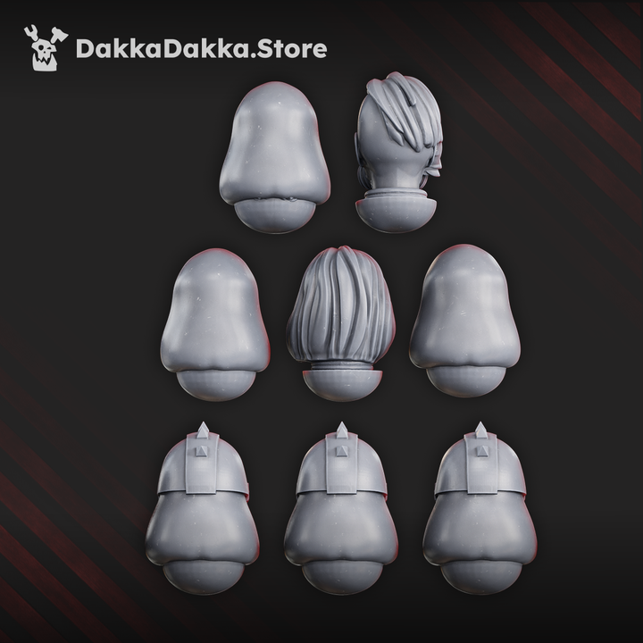 Retribution & Redemption Heads Set x8 by DakkaDakka - image 2