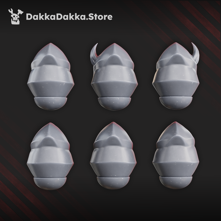 Blightshield Witches Heads Set x6 by DakkaDakka - image 2