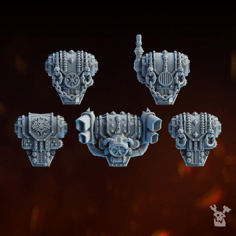 Carnage Reapers Backpacks Set x5 by DakkaDakka - image 1