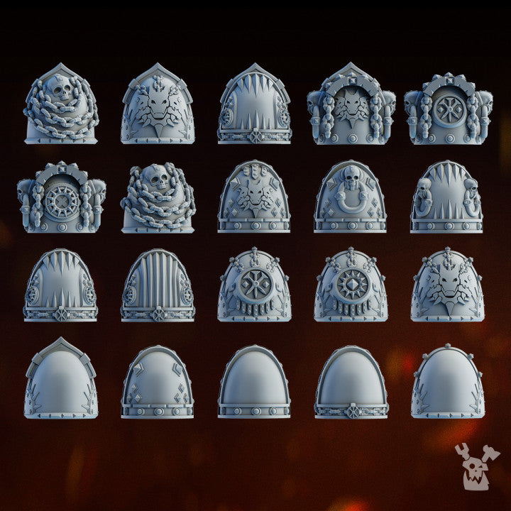 Carnage Reapers Shoulder Pads Set x20 by DakkaDakka - image 2