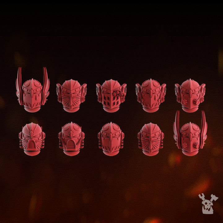 Celestial Blades Heads Set x10 by DakkaDakka - image 2