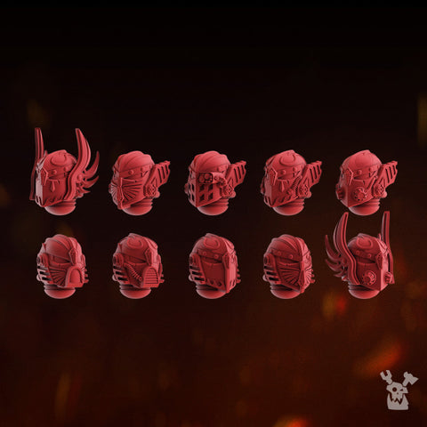 Celestial Blades Heads Set x10 by DakkaDakka - image 1