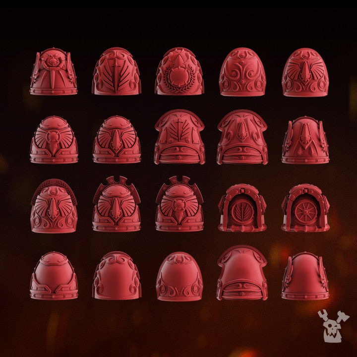Celestial Blades Shoulder Pads Set x20 by DakkaDakka - image 2