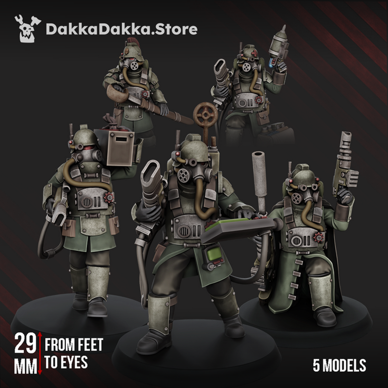 Death Corps Specops Squad (x5) by DakkaDakka - image 3