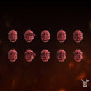 Fire Preachers Heads Set x10 by DakkaDakka - image 2