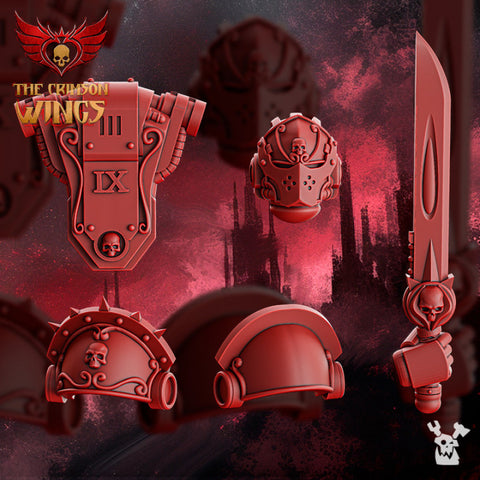 The Crimson Wings Free Bits Set by DakkaDakka - image 1