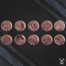 Frostborn Division Bases Set x10 (25 mm) by DakkaDakka - image 2