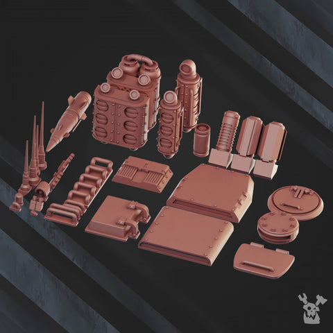 Heavy Stomper Mech "Polar Bear" PB-180 by DakkaDakka - image 1
