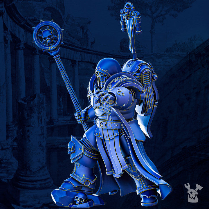 Homer the Psylliad - Prime Armored Space Spellcaster of Legio Prima Victrix by DakkaDakka - image 2