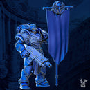 Legio Prima Victrix Bannerman - Prime Armored Space Standard Bearer by DakkaDakka - image 2