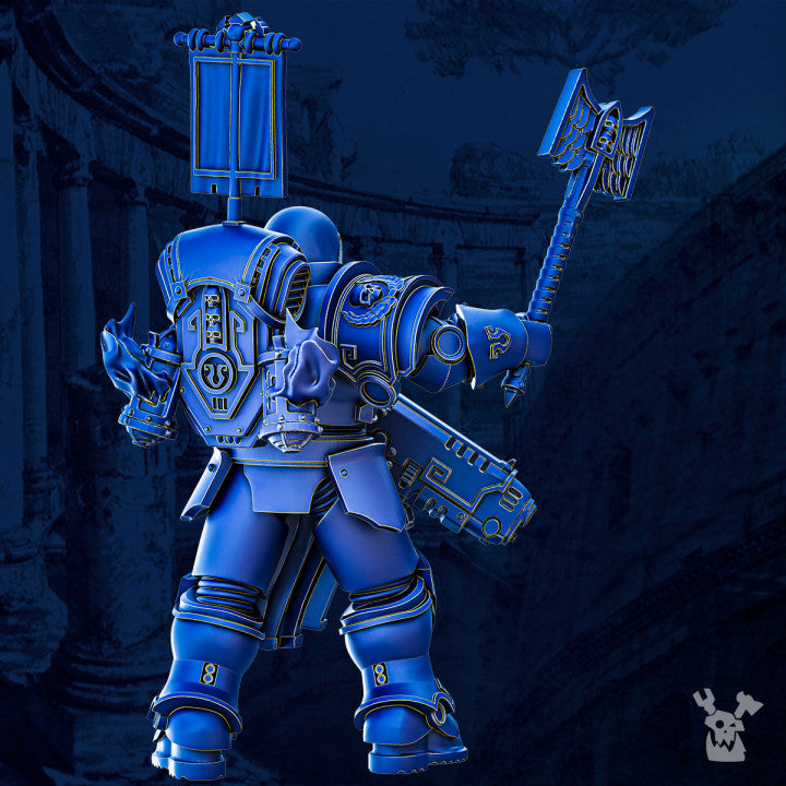 Legio Prima Victrix Priest - Prime Armored Space Leader by DakkaDakka - image 2