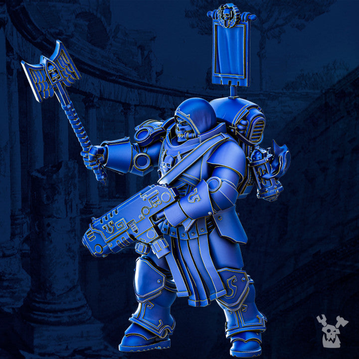 Legio Prima Victrix Priest - Prime Armored Space Leader by DakkaDakka - image 1