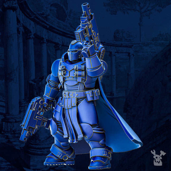 Tacet Vestiga Lieutenant - Recon Armored Space Leader of Legio Prima Victrix by DakkaDakka - image 2