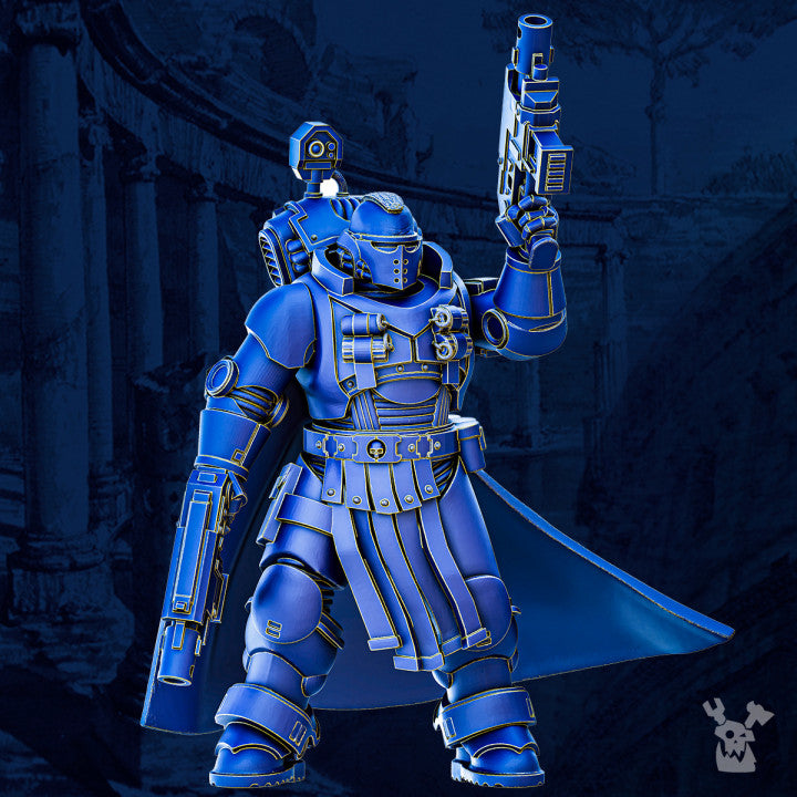 Tacet Vestiga Lieutenant - Recon Armored Space Leader of Legio Prima Victrix by DakkaDakka - image 1