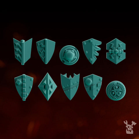 Lunar Knights Shoulder Guards Set x10 by DakkaDakka - image 1