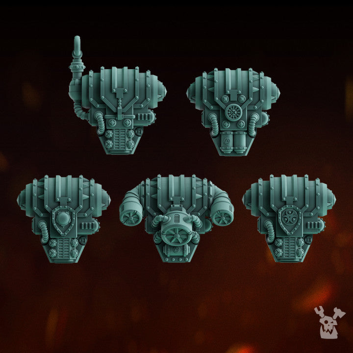 Lunar Knights Backpacks Set x5 by DakkaDakka - image 3