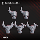 Piper The Cursed Heads Set