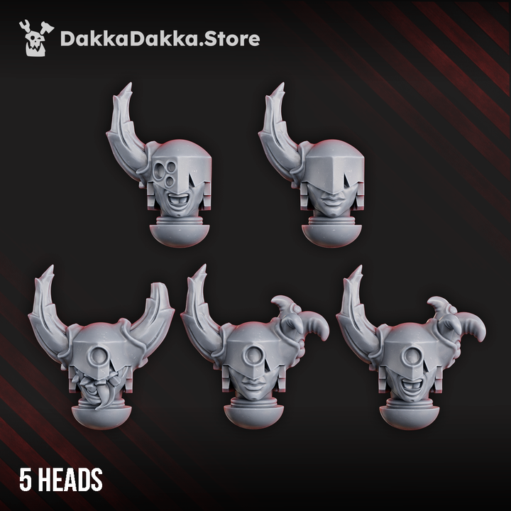 Piper The Cursed Heads Set