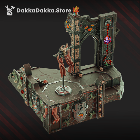 Stormpride Temple Corrupted Diorama by DakkaDakka - image 1