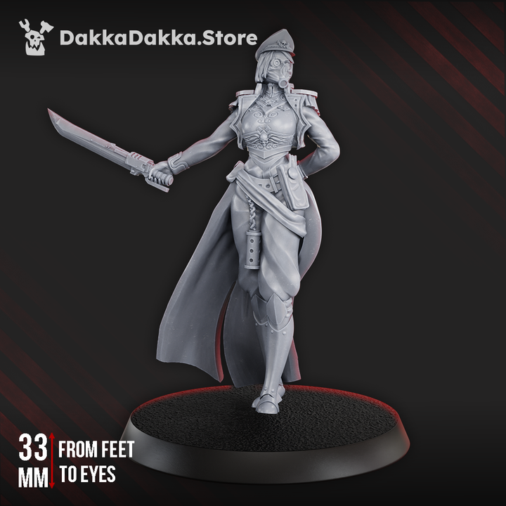 Female Commissar by DakkaDakka - image 3