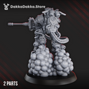 White Megalodon Warrior Depressor - Prime Armored Fire Soldier of Space Knights by DakkaDakka - image 2