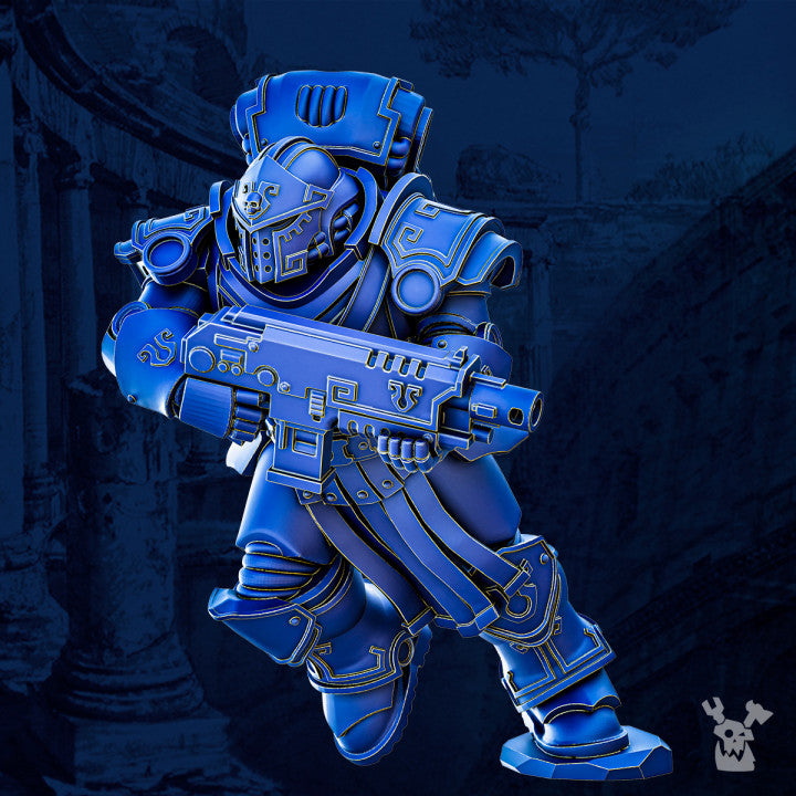 Princeps Cohorte Squad Build Kit - Prime Armored Space Battleline Unit of Legio Prima Victrix by DakkaDakka - image 1