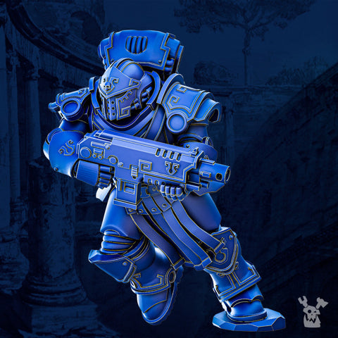 Princeps Cohorte Squad Build Kit - Prime Armored Space Battleline Unit of Legio Prima Victrix by DakkaDakka - image 1