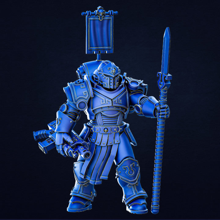 Legio Prima Victrix Promo Model - Prime Armored Space Soldier by DakkaDakka - image 1